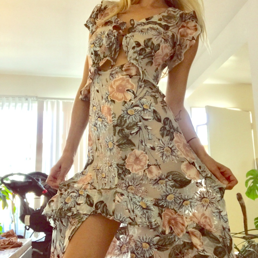 For Love and Lemons maxi gown